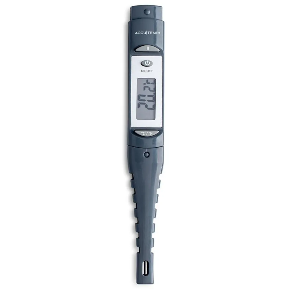 Accu-Temp Platinum Thermometer Digital Rapid Read (Black)