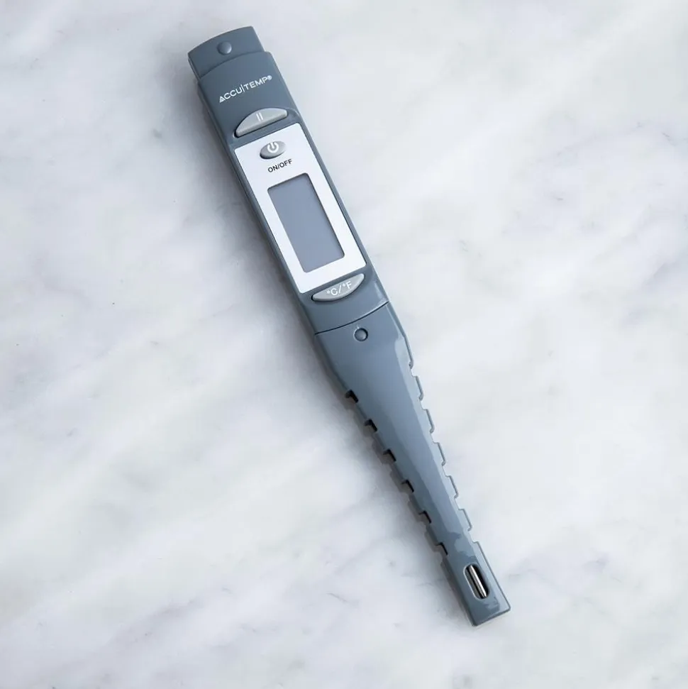 Accu-Temp Platinum Thermometer Digital Rapid Read (Black)