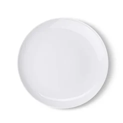 A La Carte 'Ashford Coupe' Porcelain Dinner Plate (White)