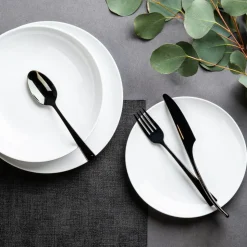 A La Carte 'Ashford Coupe' Porcelain Side Plate (White)