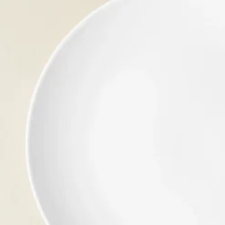 A La Carte 'Ashford Coupe' Porcelain Side Plate (White)