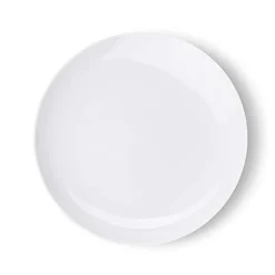 A La Carte 'Ashford Coupe' Porcelain Side Plate (White)