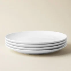 A La Carte 'Ashford Coupe' Porcelain Side Plate (White)