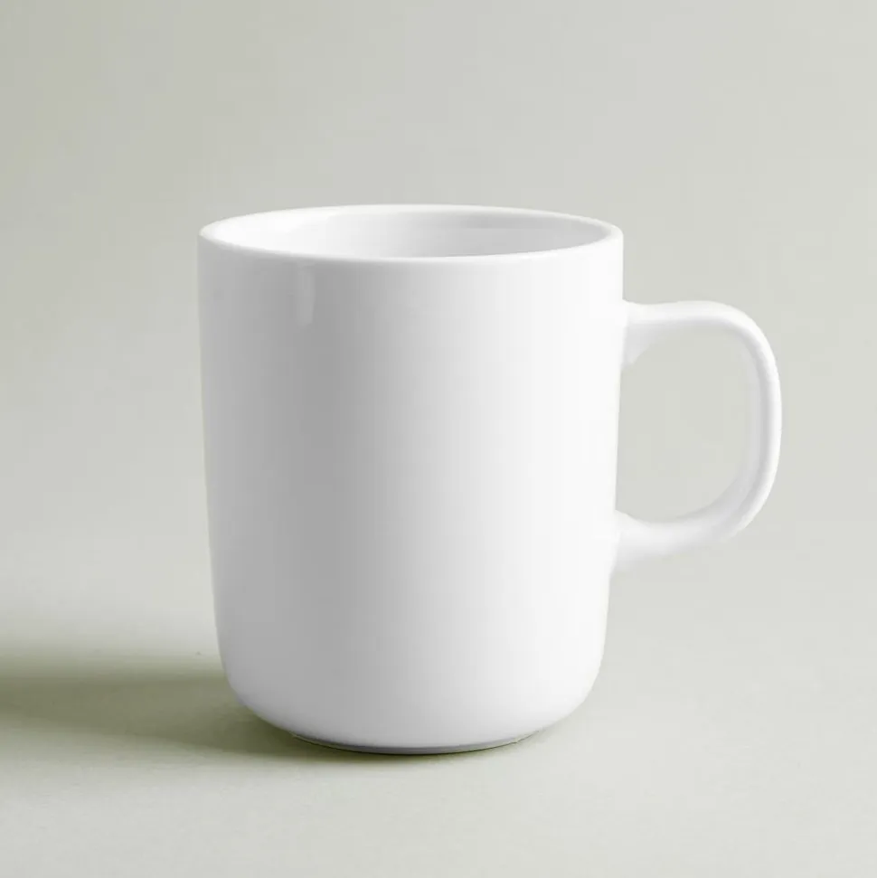 A La Carte 'Bergen' Porcelain Mug 350ml (White)