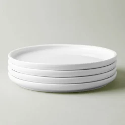 A La Carte 'Bergen' Porcelain Side Plate (White)