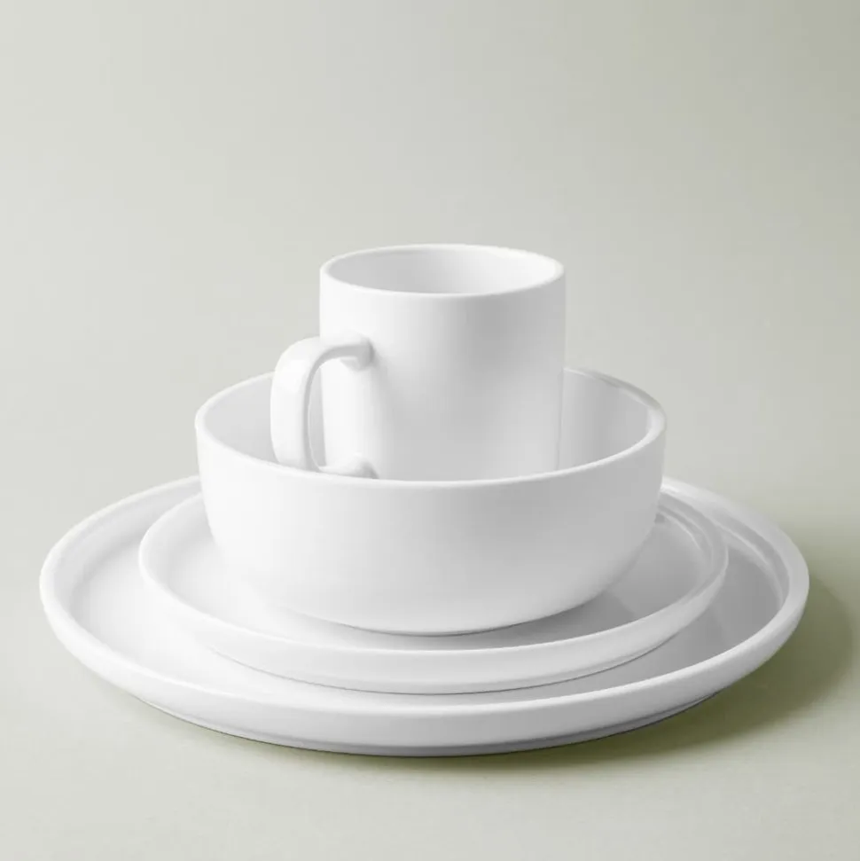 A La Carte 'Bergen' Porcelain Side Plate (White)