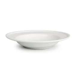 A La Carte 'Bergen' Porcelain Soup and Pasta Plate (White)
