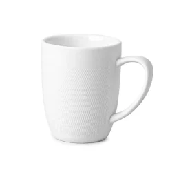 A La Carte 'Diamond' Porcelain Coffee Mug (White)