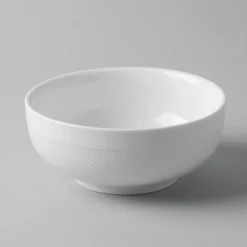 A La Carte 'Diamond' Porcelain Cereal Bowl (White)