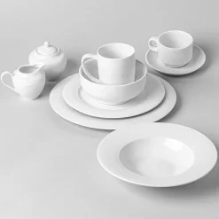 A La Carte 'Diamond' Porcelain Oval Platter 14