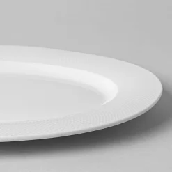 A La Carte 'Diamond' Porcelain Oval Platter 14