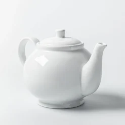 A La Carte Essentials 'Basic' Porcelain Tea Pot (White)