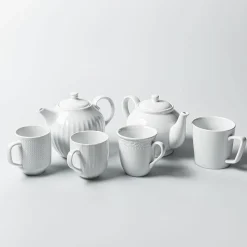 A La Carte Essentials 'Modern' Porcelain Mug