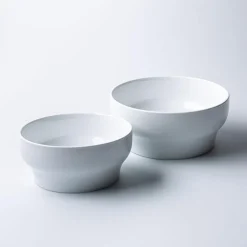 A La Carte 'Essentials' Porcelain Serving Bowl 10.25" Dia. (White)