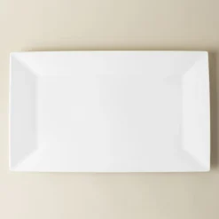 A La Carte 'Essentials' Porcelain Platter 38 cm (White)