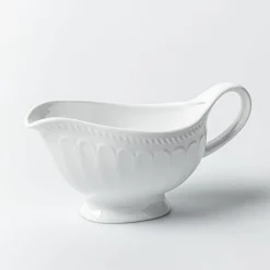 A La Carte Essentials Porcelain Gravy Boat