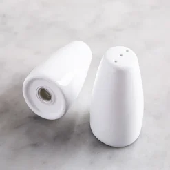 A La Carte 'Essentials' Porcelain Salt & Pepper - Set of 2 (White)