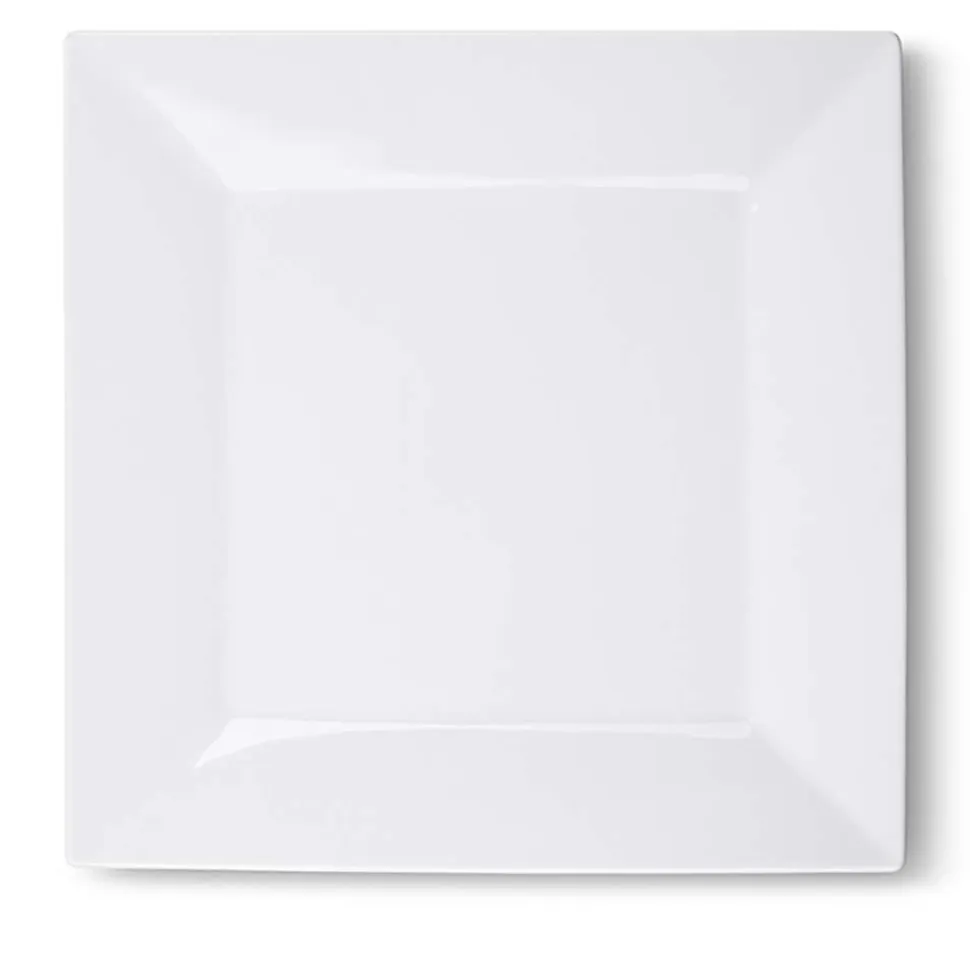 A La Carte 'Essentials' Porcelain Platter 12"sq. (White)