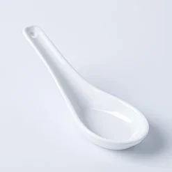 A La Carte 'Essentials' Porcelain Soup Spoon (White)