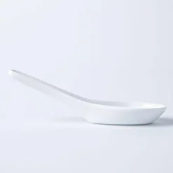 A La Carte 'Essentials' Porcelain Soup Spoon (White)