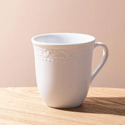 A La Carte Essentials 'Traditional' Porcelain Mug (350mL)