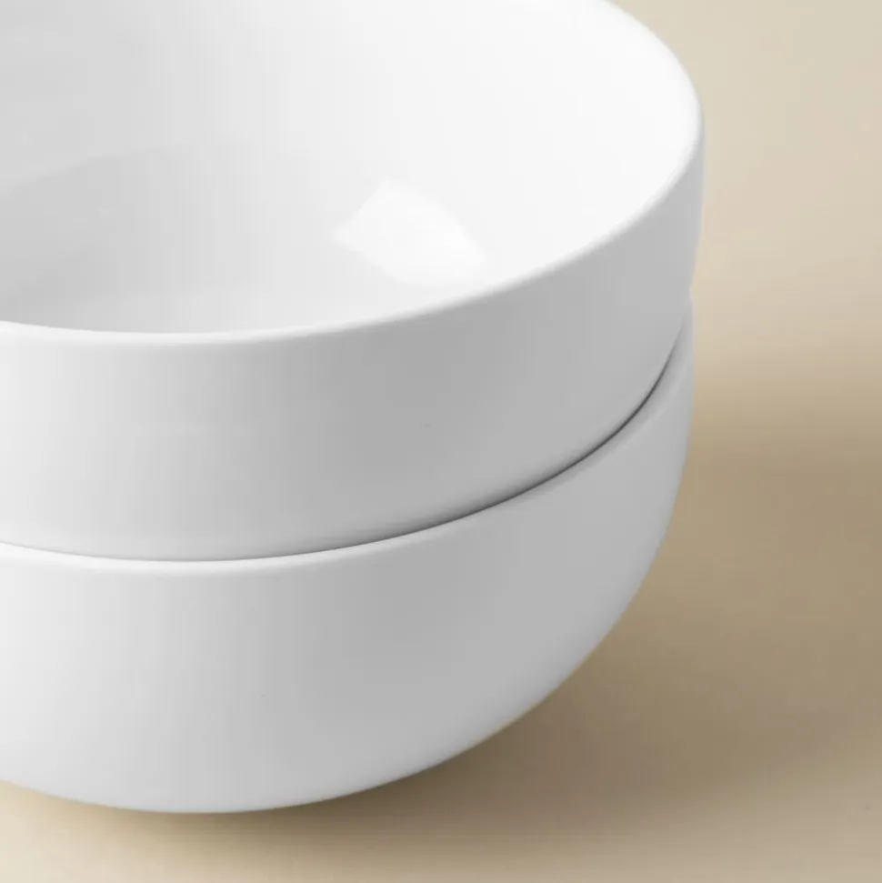 A La Carte 'Oxford' Porcelain Cereal Bowl (White)