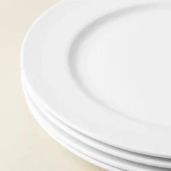 A La Carte 'Oxford' Porcelain Dinner Plate (White)
