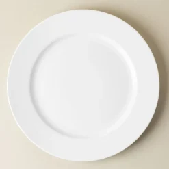 A La Carte 'Oxford' Porcelain Dinner Plate (White)