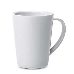 A La Carte 'Oxford' Porcelain Mug 400ml (White)