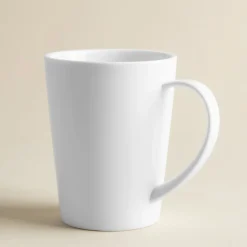 A La Carte 'Oxford' Porcelain Mug 400ml (White)