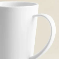 A La Carte 'Oxford' Porcelain Mug 400ml (White)