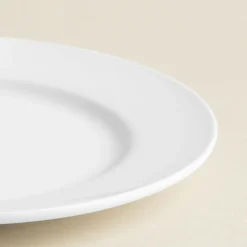 A La Carte 'Oxford' Porcelain Side Plate (White)