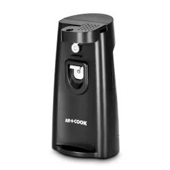 Art+Cook Easy Open 3-In-1 Electric Can Opener (Black)