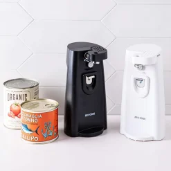 Art+Cook Easy Open 3-In-1 Electric Can Opener (Black)