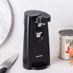 Art+Cook Easy Open 3-In-1 Electric Can Opener (Black)