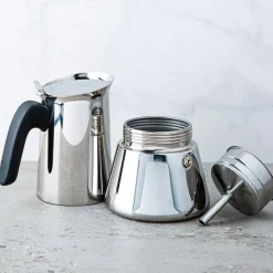 Bialetti Venus Stovetop Espresso Maker Large (Stainless Steel)