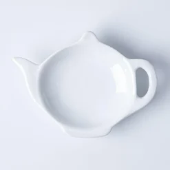 Bia Tea Time Porcelain Teabag Holder 4.5" (White)