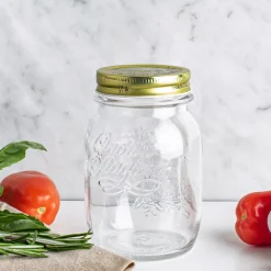Bormioli Rocco Quattro Stagioni 500ml Glass Storage Jar with Twist Lid