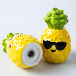 Boston Warehouse Flea Market Shaped 'Pineapple' Salt & Pepper - S/2