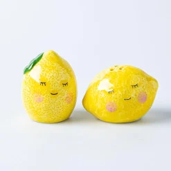 Boston Warehouse Flea Market Shaped 'Lemon' Salt & Pepper - Set of 2