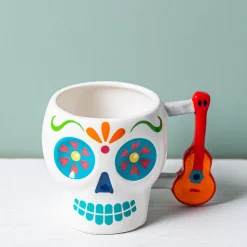 Boston Warehouse Flea Market Shaped 'Sugar Skull' Mug