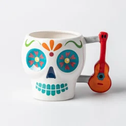 Boston Warehouse Flea Market Shaped 'Sugar Skull' Mug