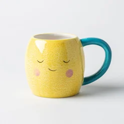 Boston Warehouse Flea Market Shaped 'Lemon' Mug (Yellow)