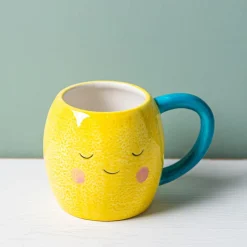 Boston Warehouse Flea Market Shaped 'Lemon' Mug (Yellow)