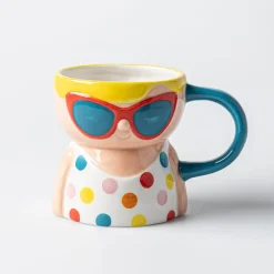 Boston Warehouse Flea Market Shaped 'Summerlady' Mug