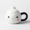 Boston Warehouse Flea Market Shaped 'Hey Dumplin' Mug with Lid
