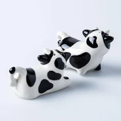 Boston Warehouse Flea Market Shaped 'Cow' Salt & Pepper - Set of 2