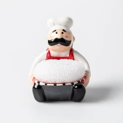 Boston Warehouse Scrubby 'Chef' Ceramic Scrubby Holder