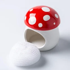 Boston Warehouse Scrubby 'Mushroom' Ceramic Scrubby Holder