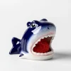 Boston Warehouse Scrubby 'Shark' Ceramic Scrubby Holder